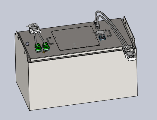 Van het het Ijzerfosfaat van het Ruyilithium van het de Vorkheftrucklithium de Batterij 48V300Ah