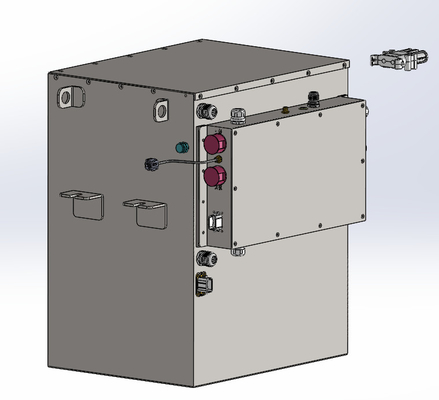 Efficiënt Elektrisch de Batterij76.8v525ah Lithium Ion Battery System van het Vorkheftrucklithium