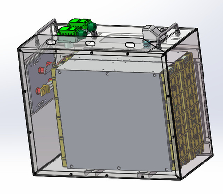 Standaard de Batterijsysteem van IP54 MSDA2 25.6V270Ah zonder Tegengewicht ek-CC-2577