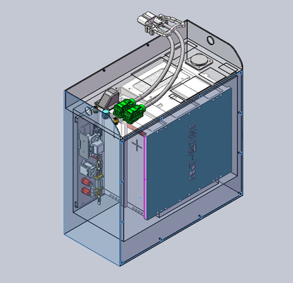Verticale van het de Laserlassen van de Vervangingswijze het Lithiumbatterij 24V300Ah