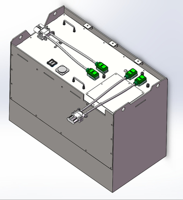 Veilige Stabiele de Batterijlfp Batterij 1022mmx532mmx780mm van het Vorkheftrucklithium