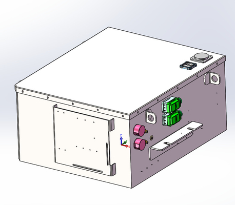 Het Lithium Ion Battery System 76.8v 350ah van de haardplaattractor