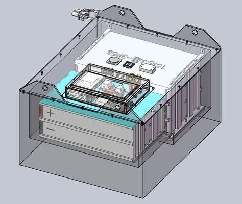 Het aangepaste van de de Haardplaatmachine Lifep04 van 80v450ah Elektrische Pak van de het Lithiumbatterij