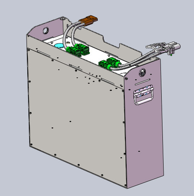 Van het Lithiumion battery pack 25.6v200ah Lifepo4 van de golfkar Diepe de Cyclusbatterij