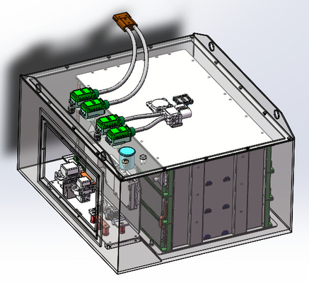 Van de het Lithiumbatterij van de 51,2 Volts270ah Vorkheftruck Industriële de Batterijsystemen