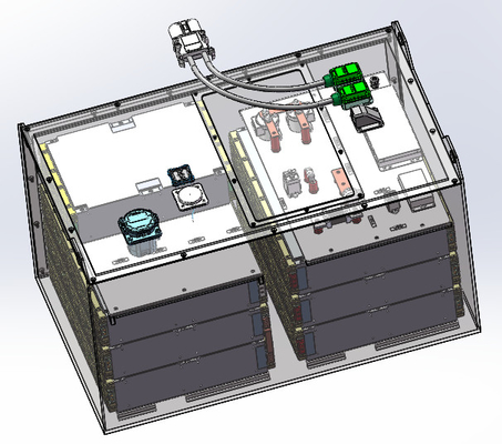 83.2v405ah van de het Lithiumbatterij van de laderbatterij het Pak 33.696kwh