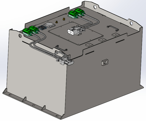 48v405ah Stroom van de de Batterij de Maximum Ononderbroken Lossing van de lithiumtractor 1C