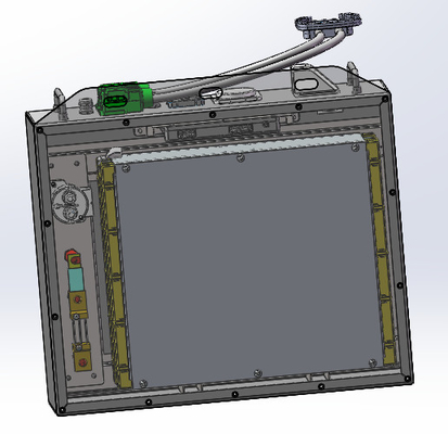 Aangedreven de Vorkheftruckbatterij van EIKTO 25.6V 175Ah Lithium zonder Tegengewicht
