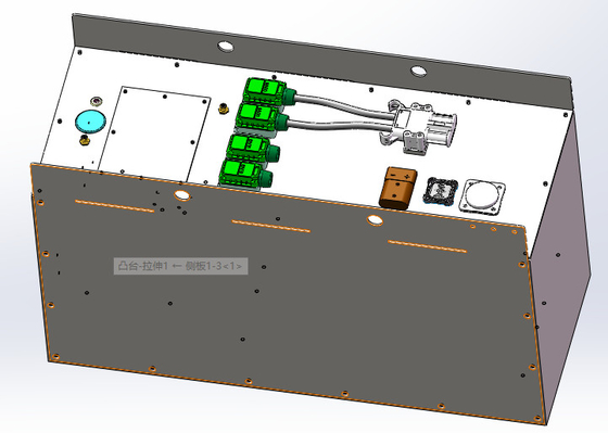het Systeem van het Lithiumion phosphate battery forklift battery van 51.2V 200Ah