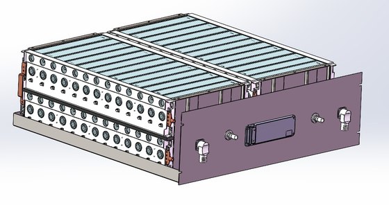 Van het het Systeemlithium van de energieopslag de Batterijpak 166.4V 280Ah 46.592KWh